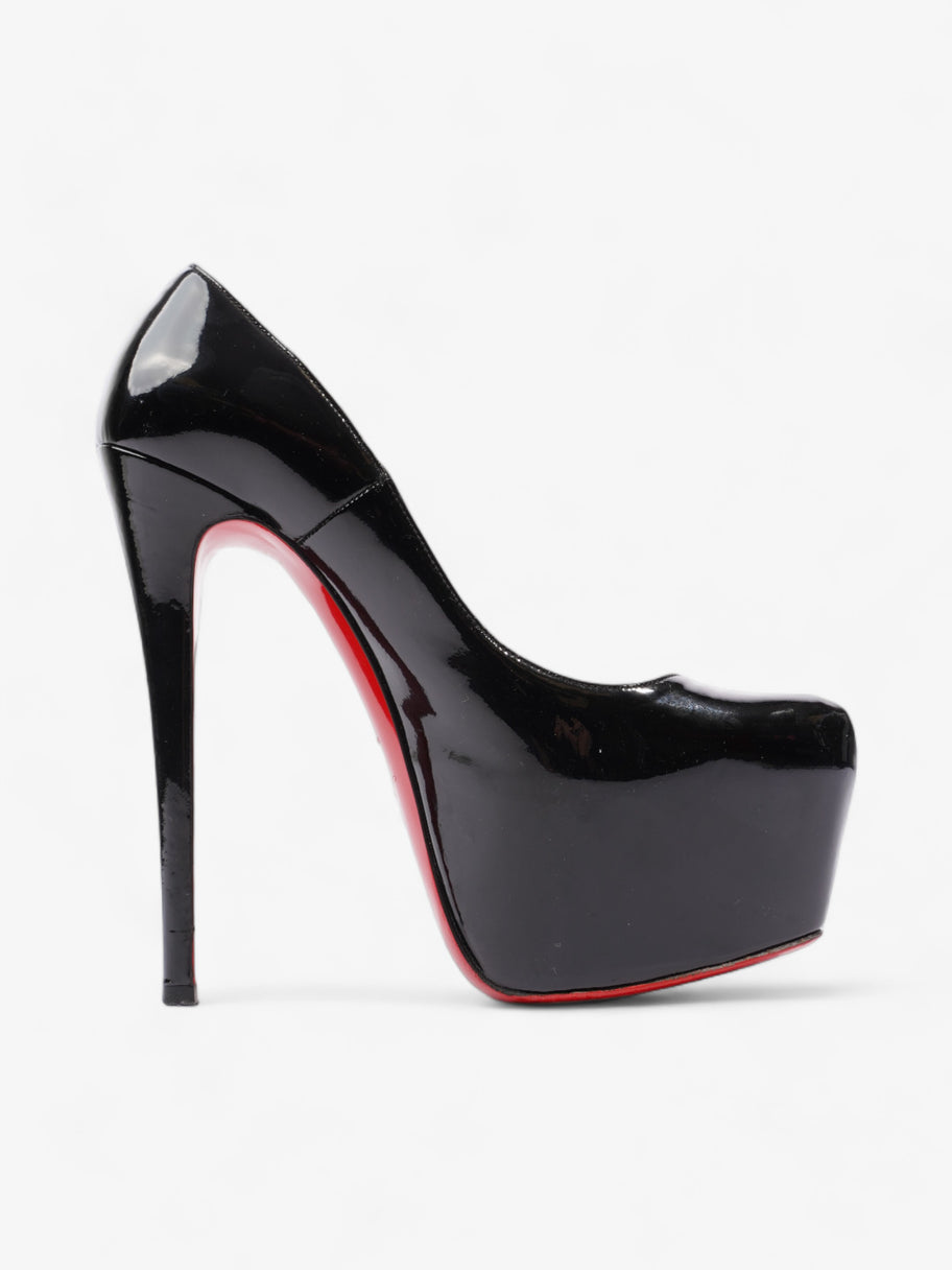 Christian Louboutin Daffodile 160mm Black Patent Leather EU 38 UK 5 Image 4