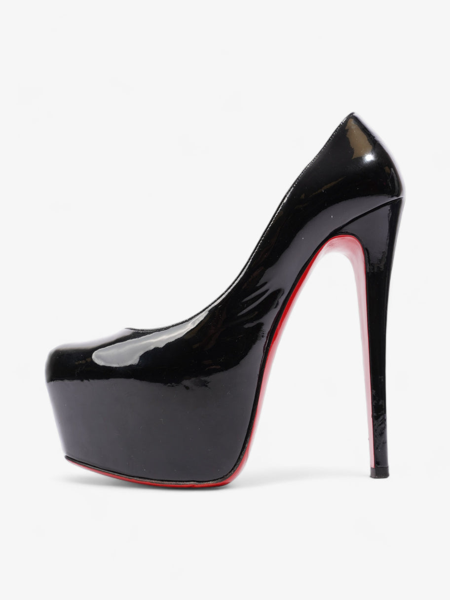 Christian Louboutin Daffodile 160mm Black Patent Leather EU 38 UK 5 Image 5