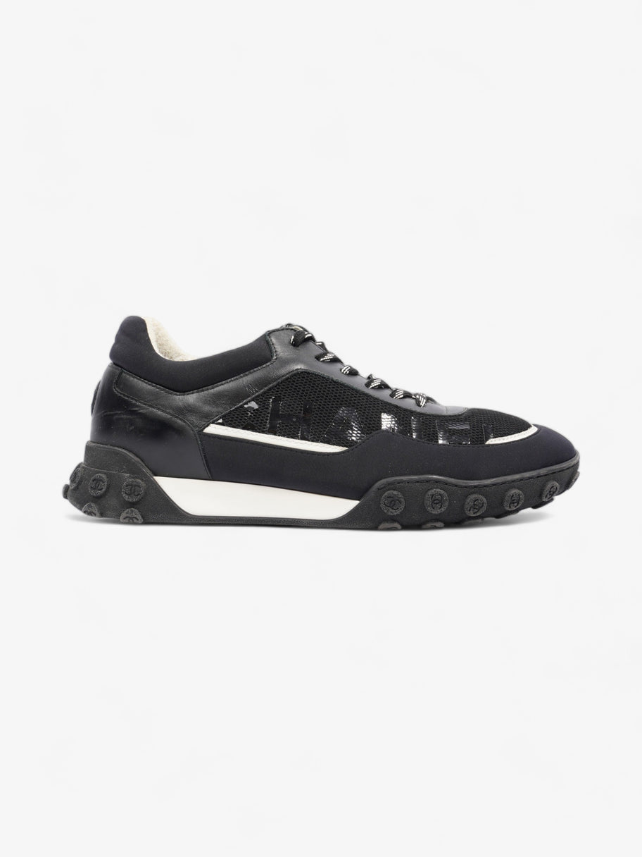 Chanel Low Top Sneaker Black / Navy Mesh EU 43 UK 9 Image 1