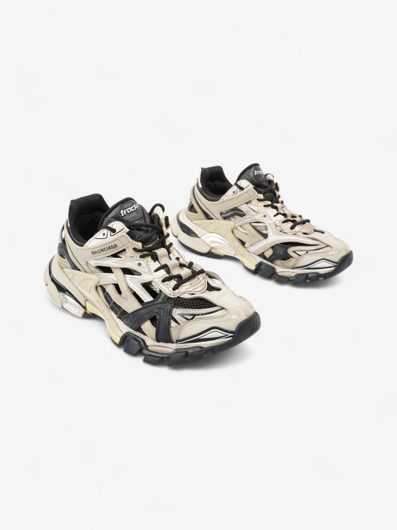  Balenciaga Track 2.0 Beige  / Black / White Mesh EU 40 UK 6