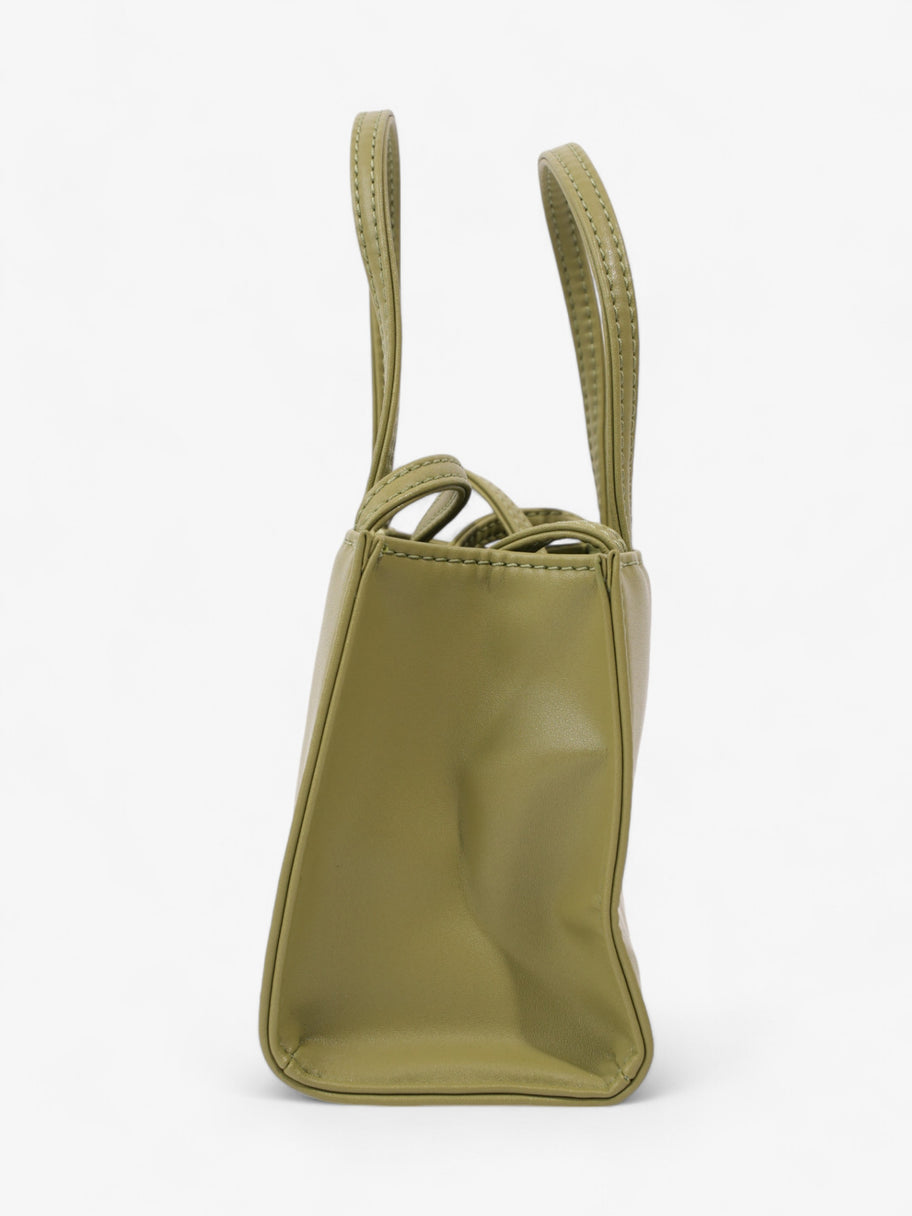 Telfar Shopping Bag Olive Green Polyurethane Small Image 3