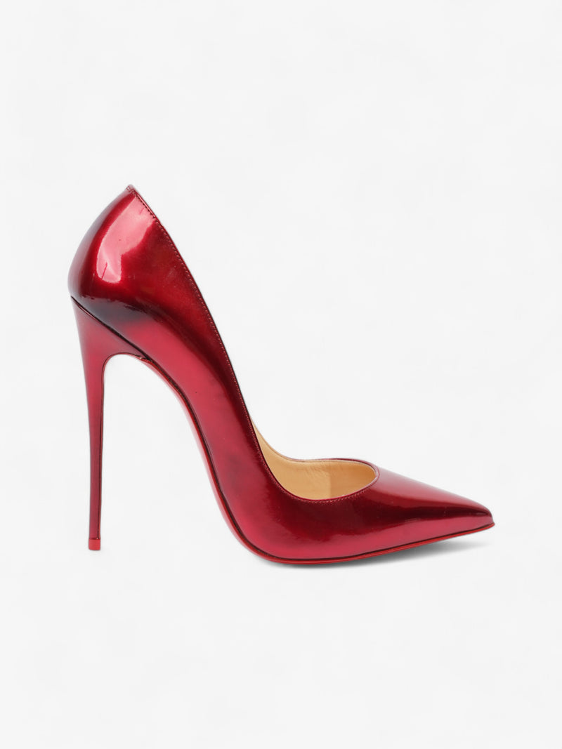  Christian Louboutin So Kate Heels 100 Red Patent Leather EU 39.5 UK 6.5