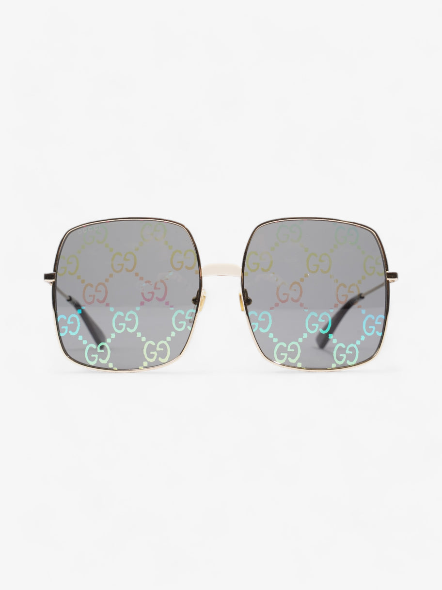 Gucci Guccissima Square Sunglasses Multicoloured Acetate 140mm Image 1