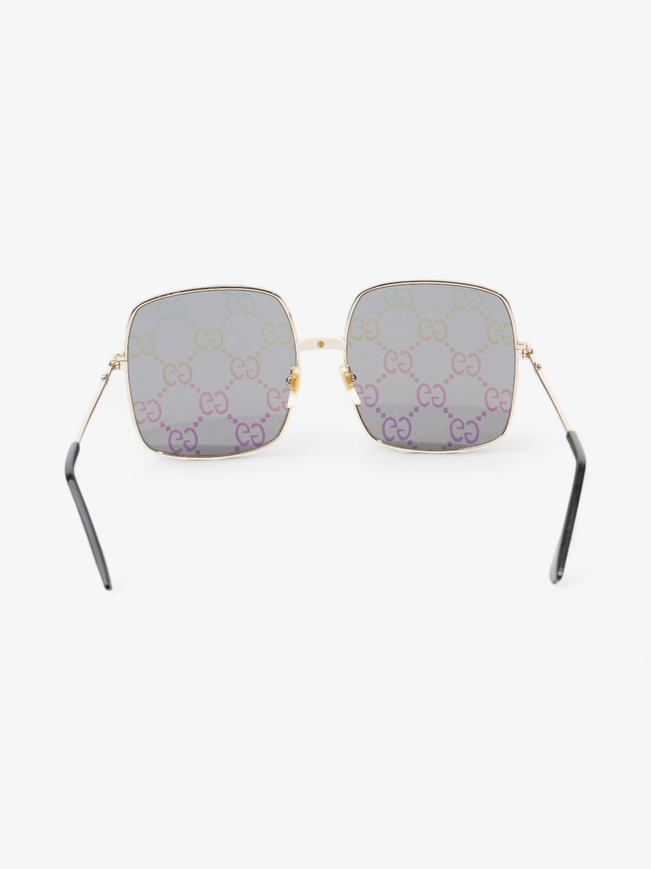 Gucci Guccissima Square Sunglasses Multicoloured Acetate 140mm Image 3