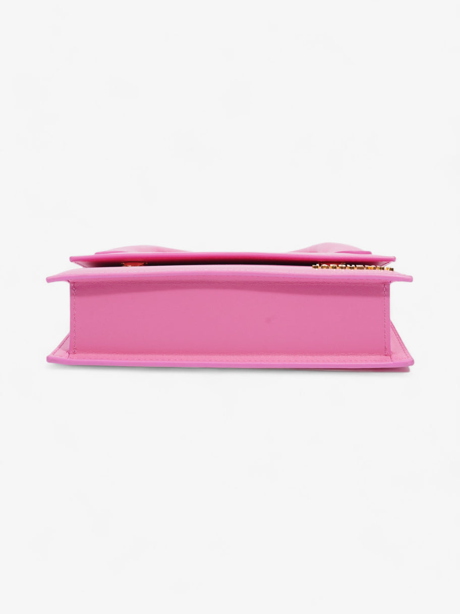 Jacquemus Le Chiquito Long Pink Leather Image 6