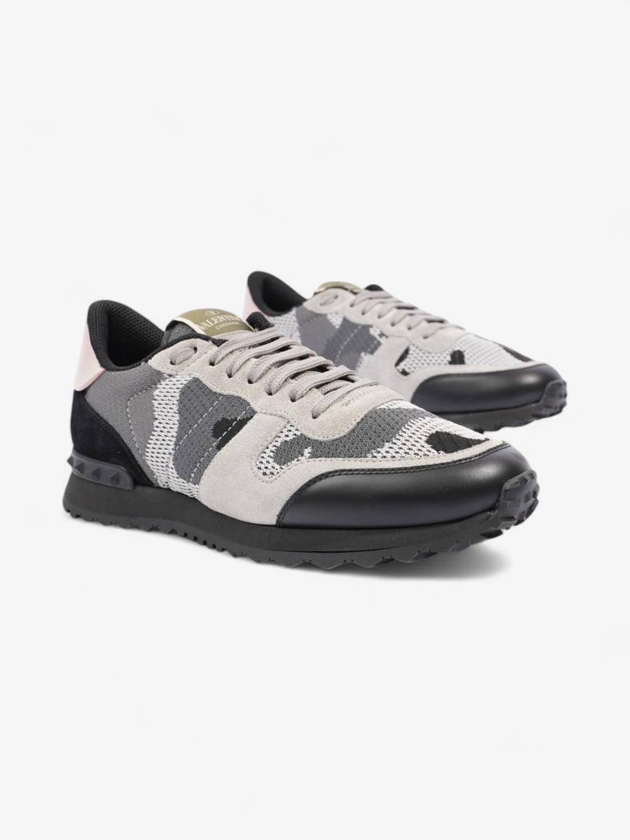 Valentino Rockstud Runners Grey / Rose / Black Mesh EU 39.5 UK 6.5 Image 2