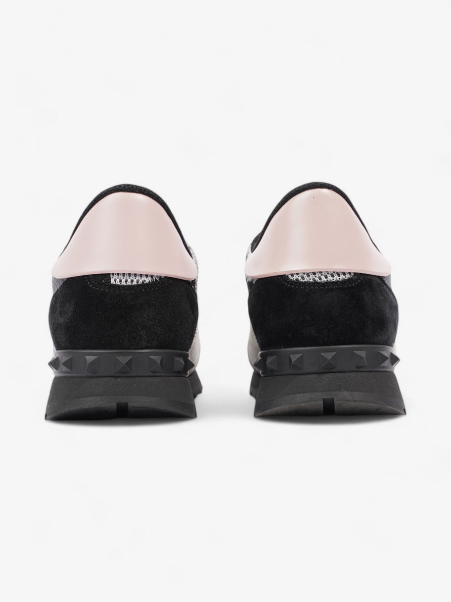 Valentino Rockstud Runners Grey / Rose / Black Mesh EU 39.5 UK 6.5 Image 6