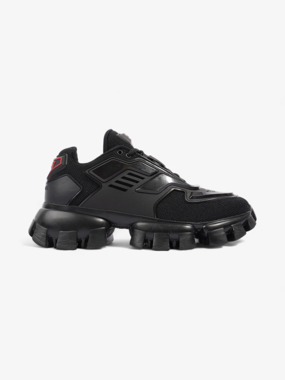 Prada Cloudbust Thunder Sneakers Black Red Mesh EU 38.5 UK 5.5 Luxe Collective