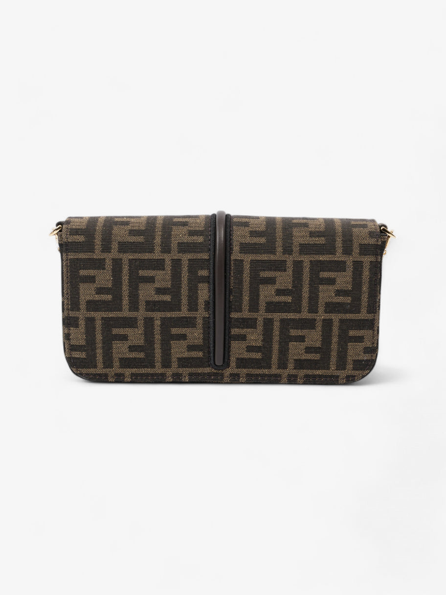 Fendi Fendigraphy Wallet on Chain Tobacco / Brown Fabric Image 5