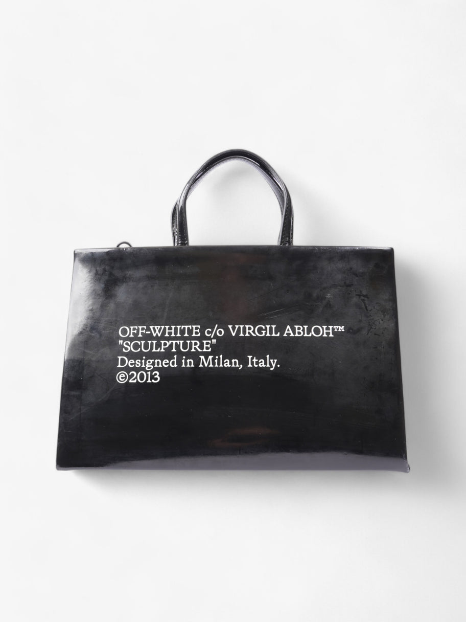 Off White Box Bag Black / White Leather Medium Image 4