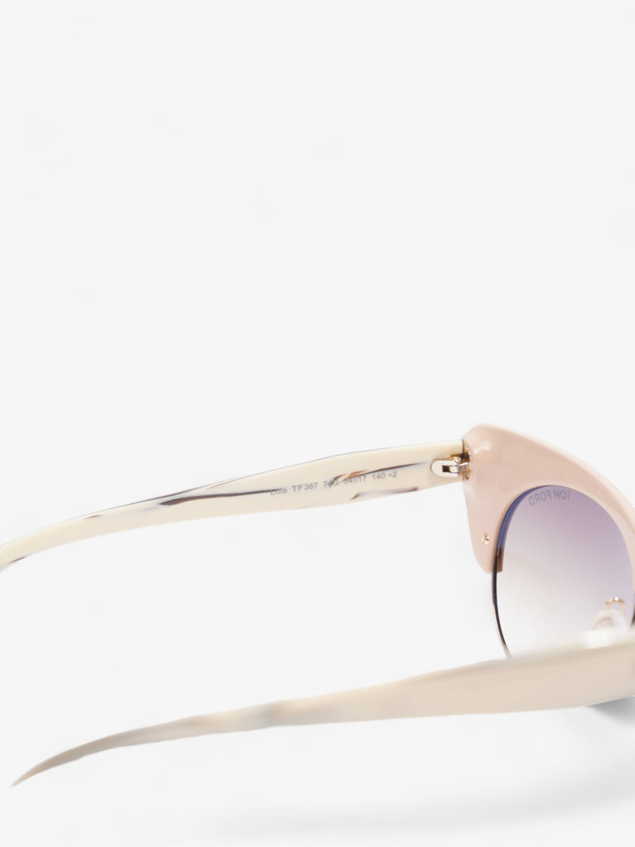 Lola Sunglasses Pink / Cream Acetate 140mm Image 9
