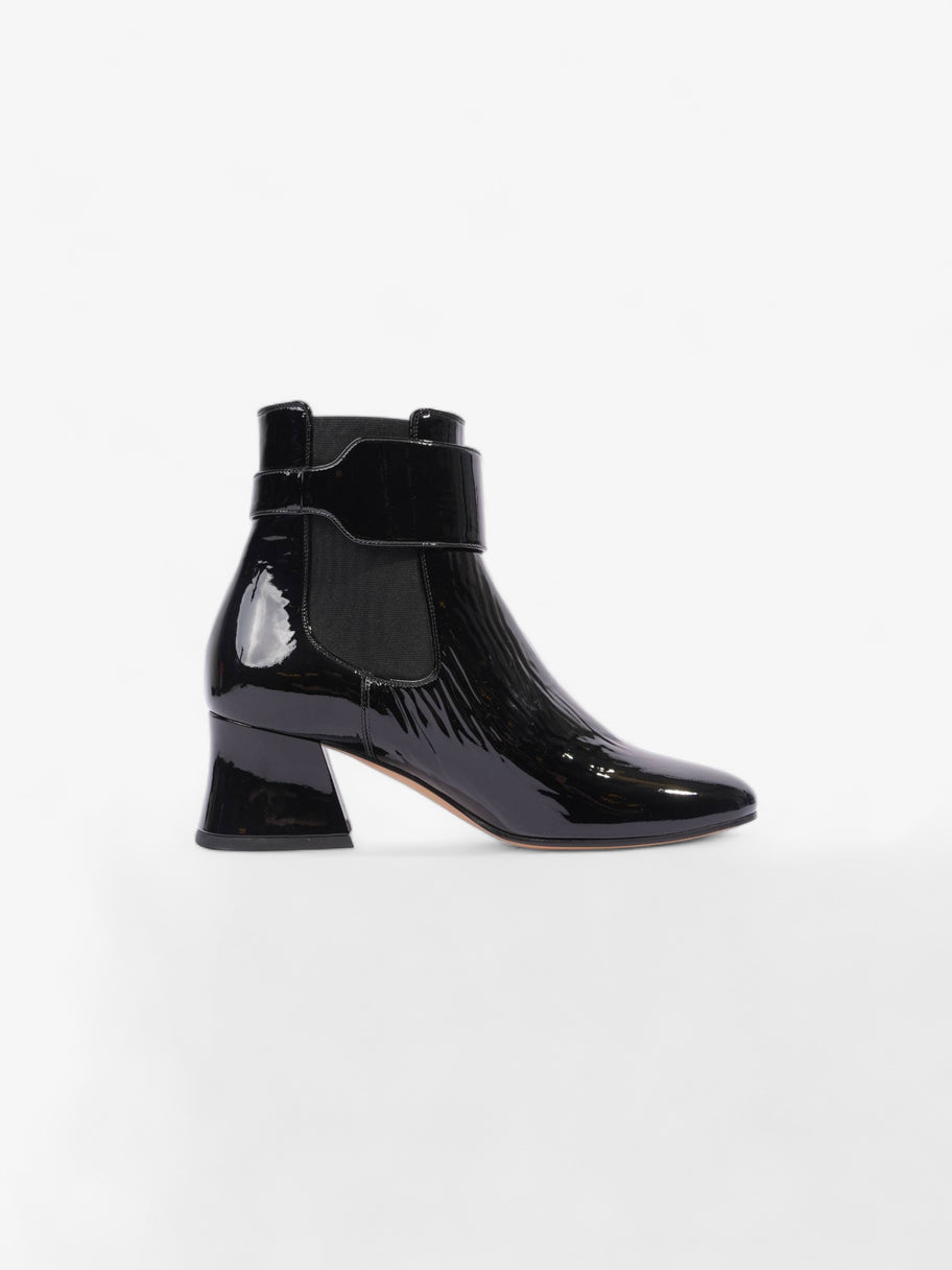 Givenchy Paris Ankle Boot Black Patent Leather EU 38.5 UK 5.5 Image 4