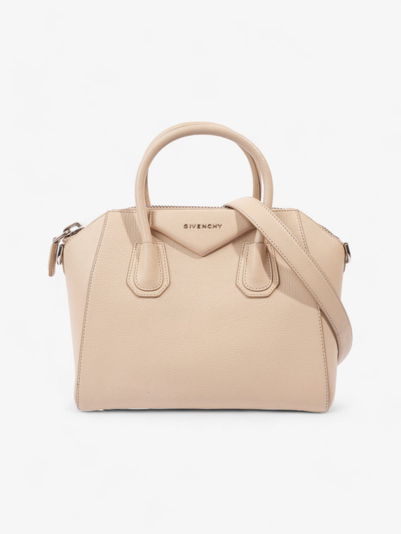  Givenchy Antigona Beige Calfskin Leather Small