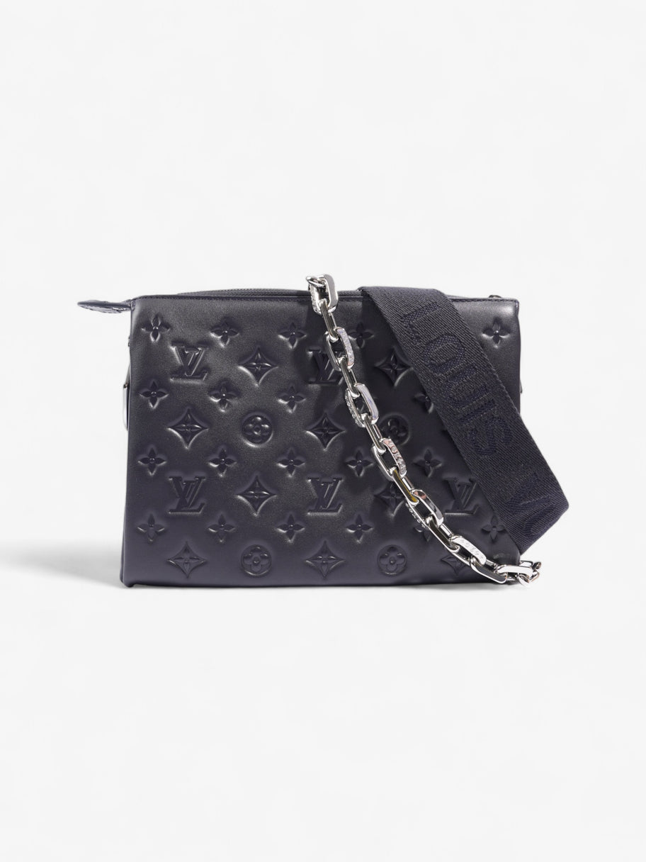 Louis Vuitton Coussin Navy Blue Lambskin Leather PM Image 1