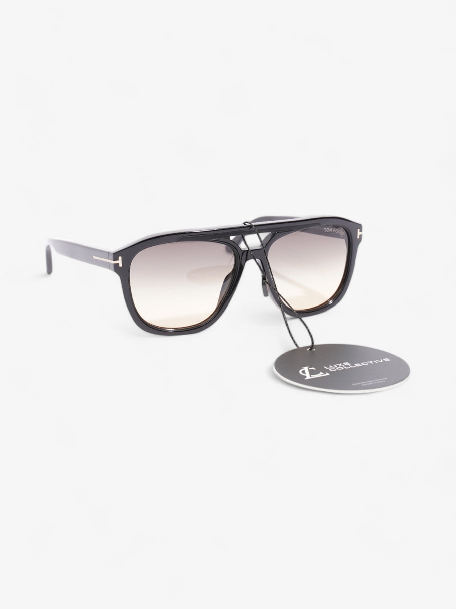 Tom Ford Gerrard Aviator-Frame Black Acetate 145mm Image 6