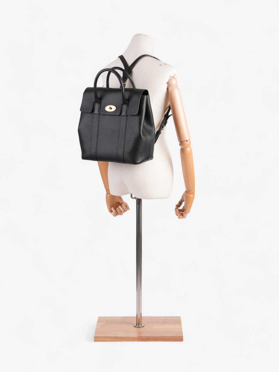 Mulberry Bayswater Backpack Black Leather Luxe Collective