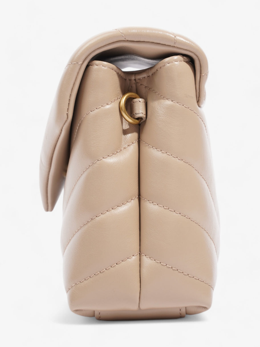 Saint Laurent Lou Lou Beige Matelasse Leather Toy Image 3