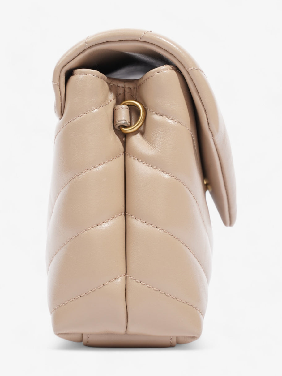 Saint Laurent Lou Lou Beige Matelasse Leather Toy Image 5