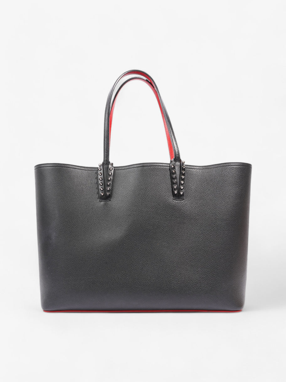 Christian Louboutin Cabata Tote Black Calfskin Leather Image 4