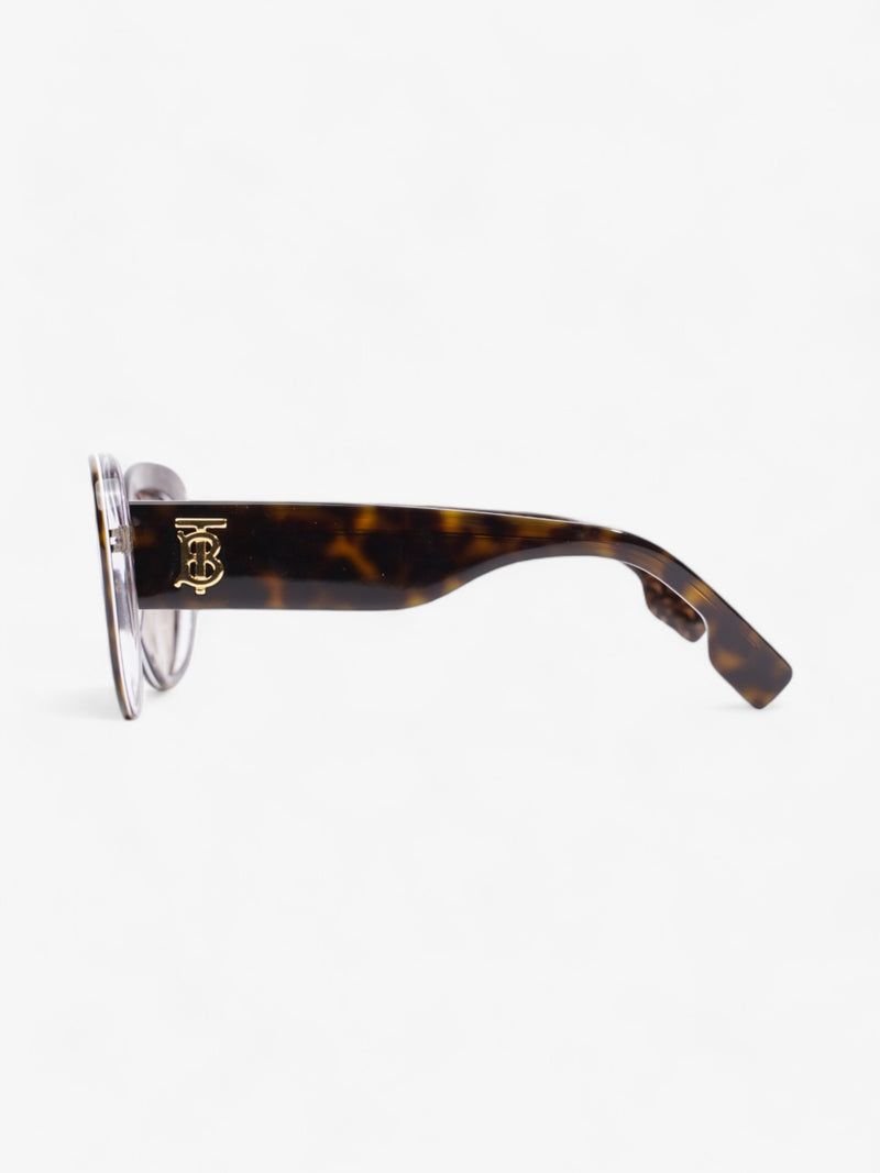  Burberry Tortoise Shell Sunglasses Dark Havana / Brown Acetate 140mm