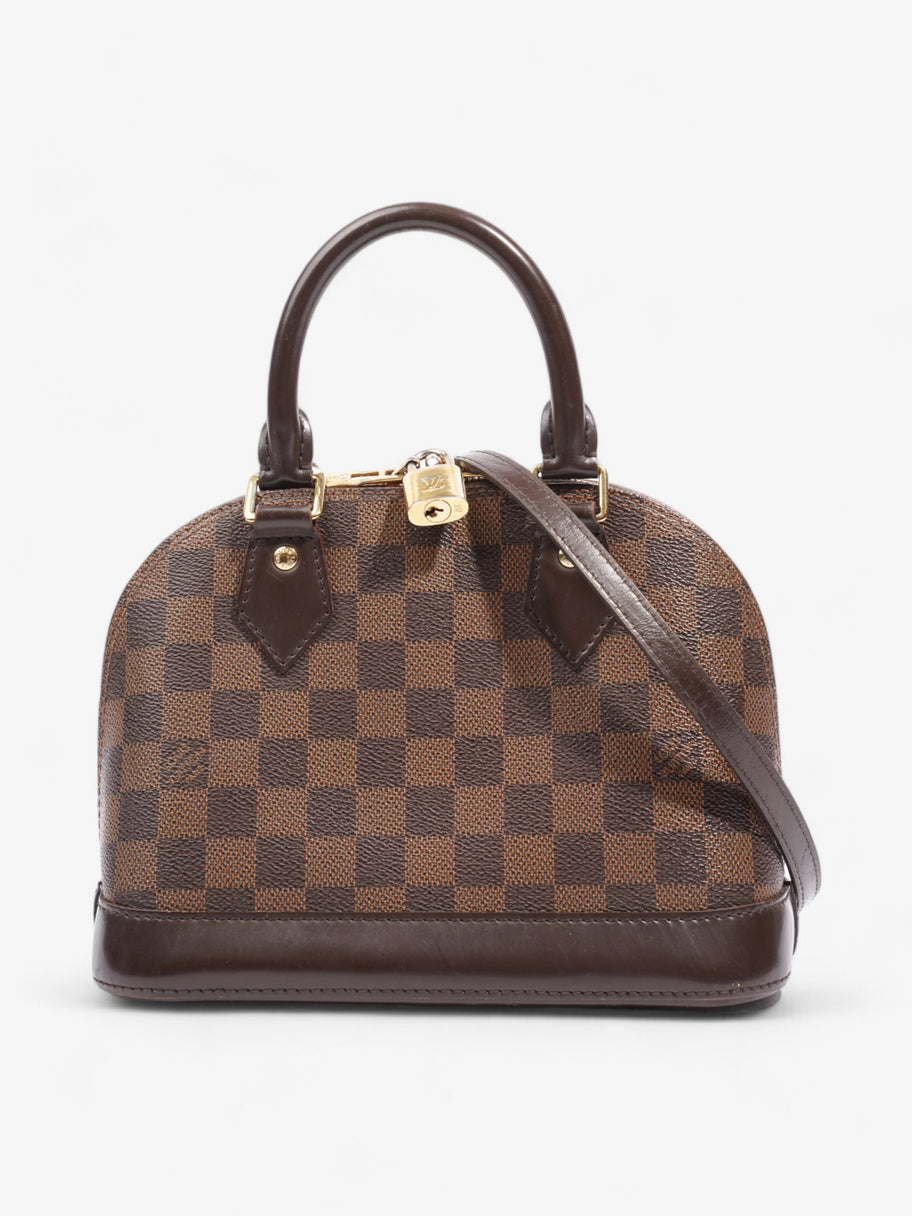 Louis Vuitton Alma BB Damier Ebene Coated Canvas Image 1