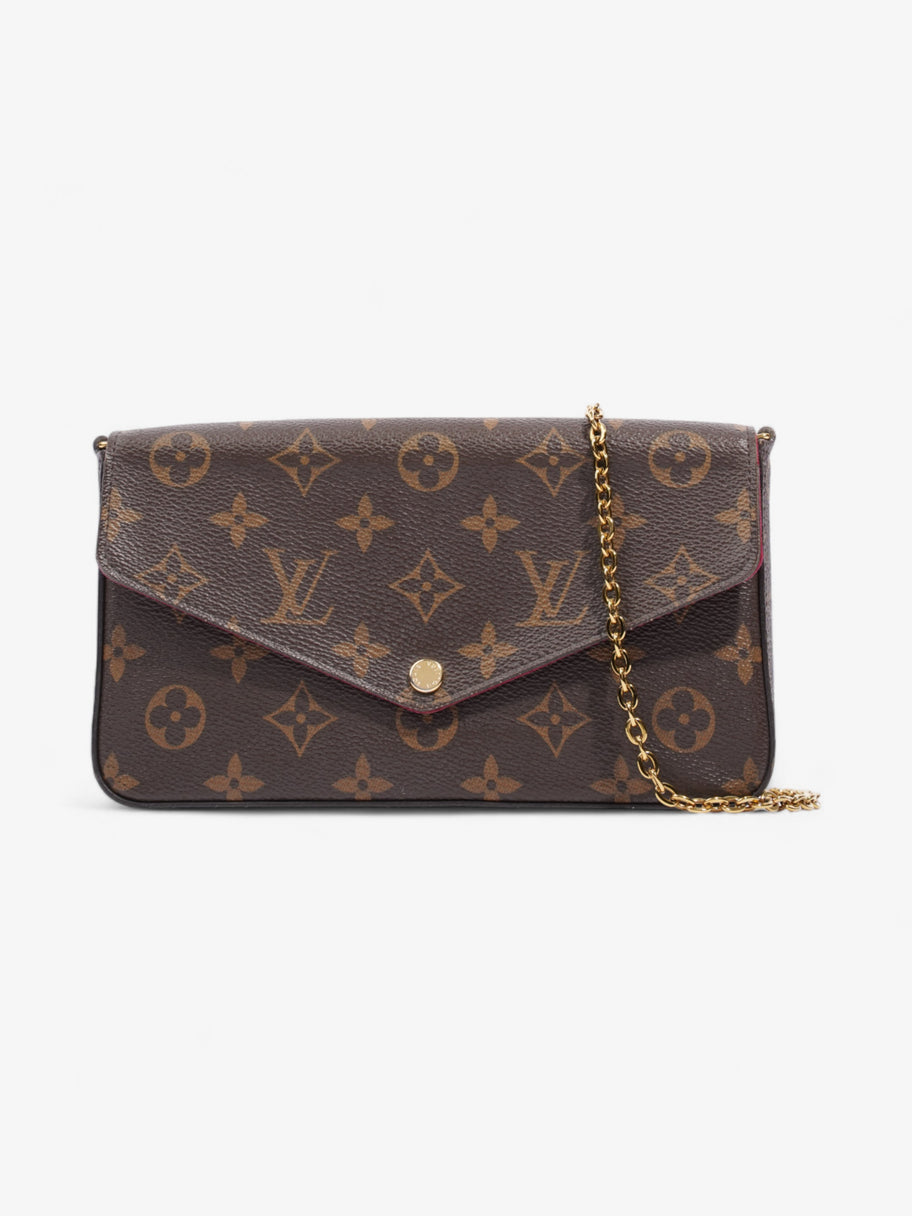 Louis Vuitton Felicie Pochette Monogram Coated Canvas Image 1