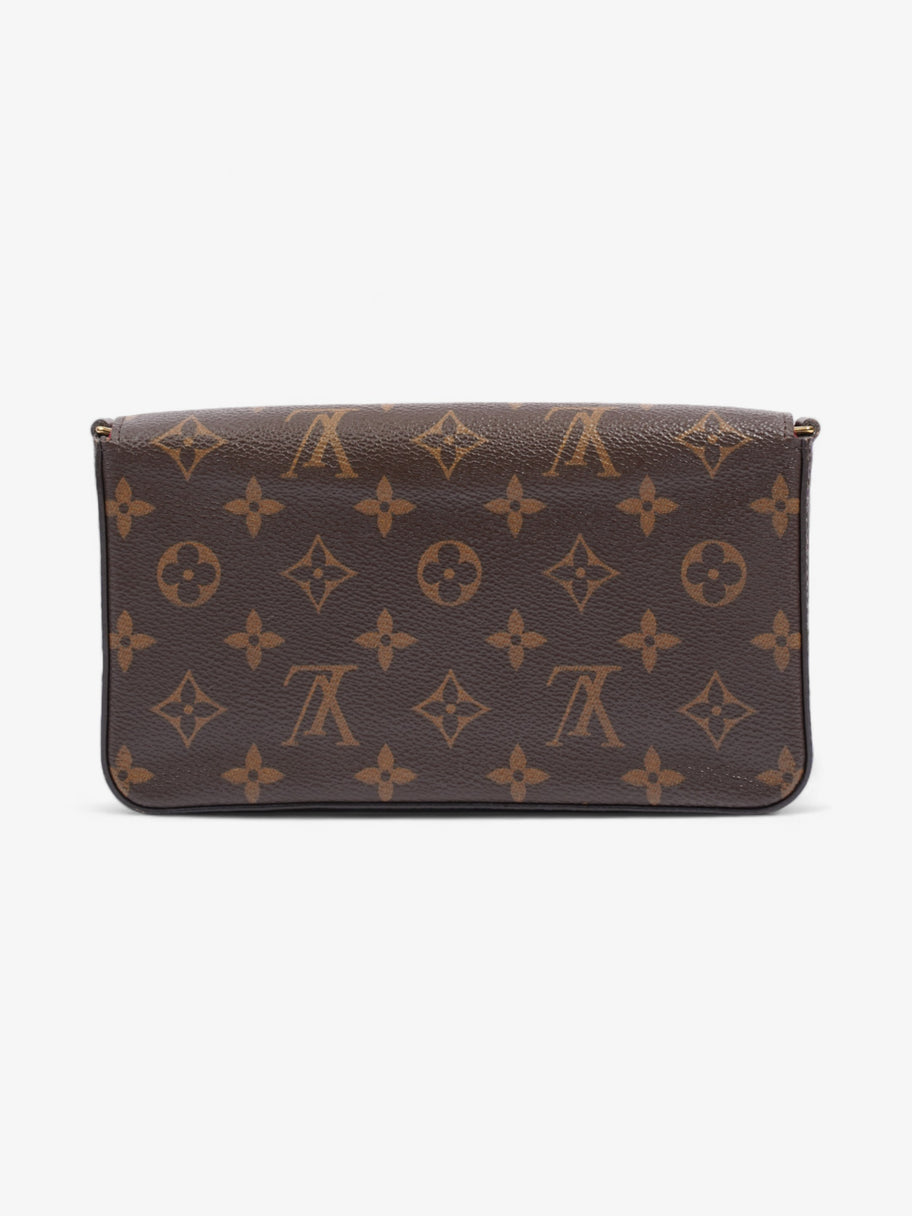 Louis Vuitton Felicie Pochette Monogram Coated Canvas Image 4