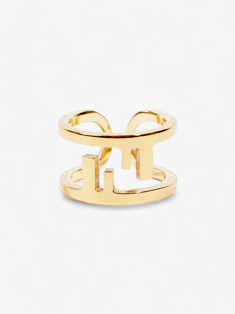  Fendi O'Lock Ring Gold Base Metal Medium (55mm)