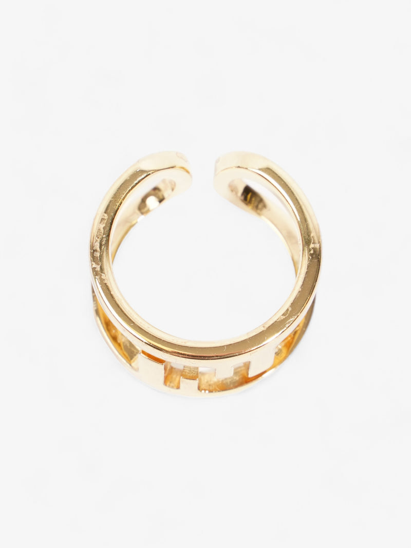  Fendi O'Lock Ring Gold Base Metal Medium (55mm)