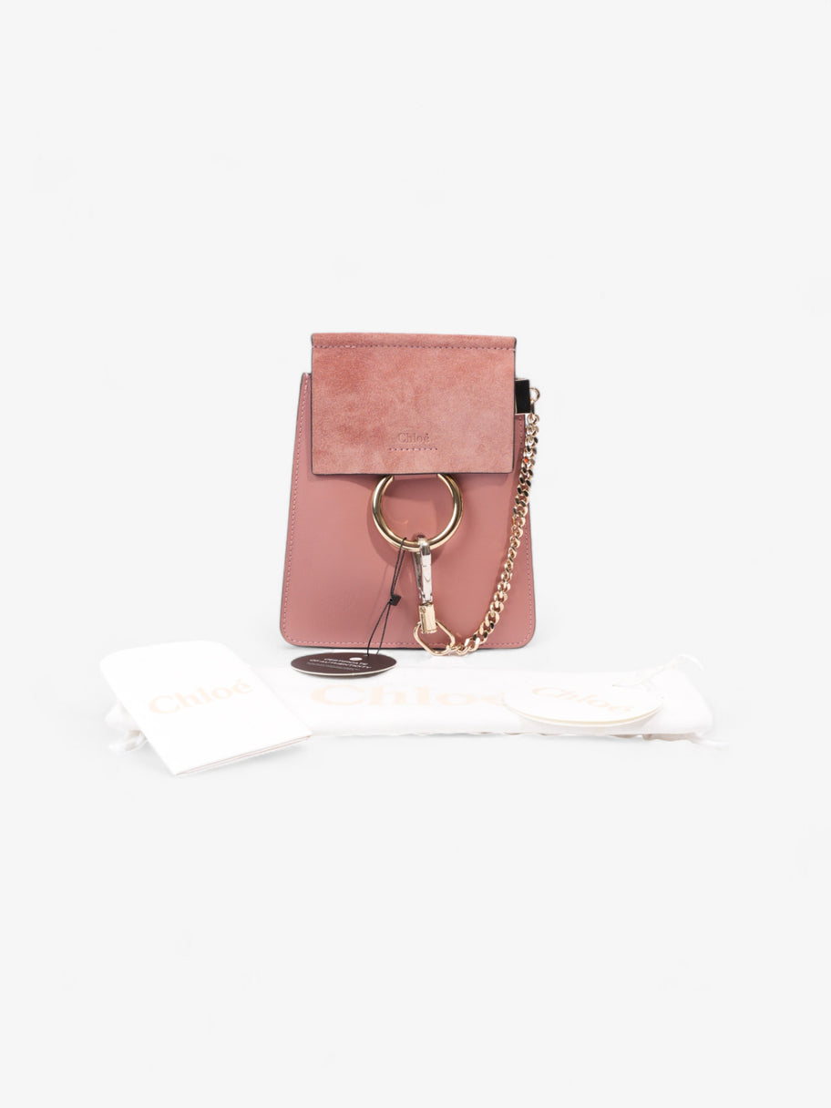 Chloe Faye Bracelet Bag Dusty Pink Leather Mini Luxe Collective