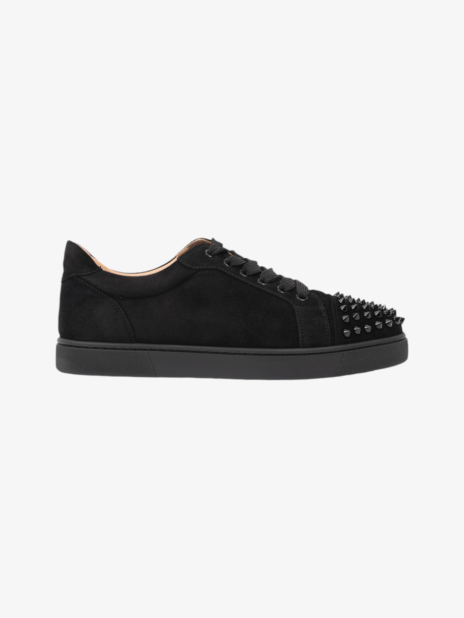 Christian Louboutin Vieira Spikes Sneakers Black Suede EU 39 UK 6 | Luxe  Collective