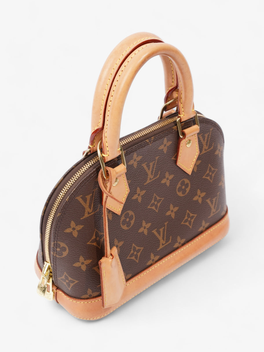 Louis Vuitton Alma BB Monogram Coated Canvas Image 7