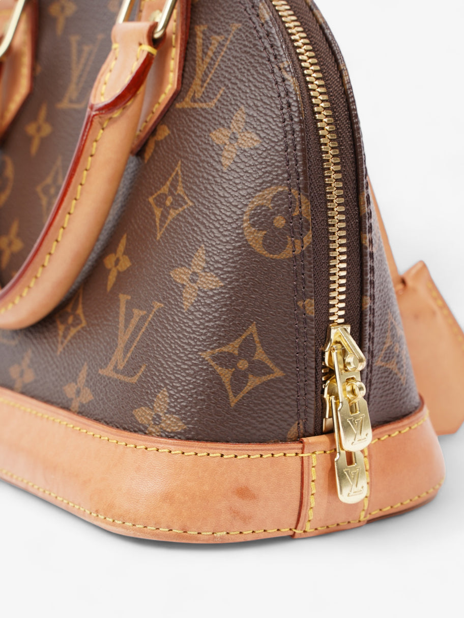 Louis Vuitton Alma BB Monogram Coated Canvas Image 11