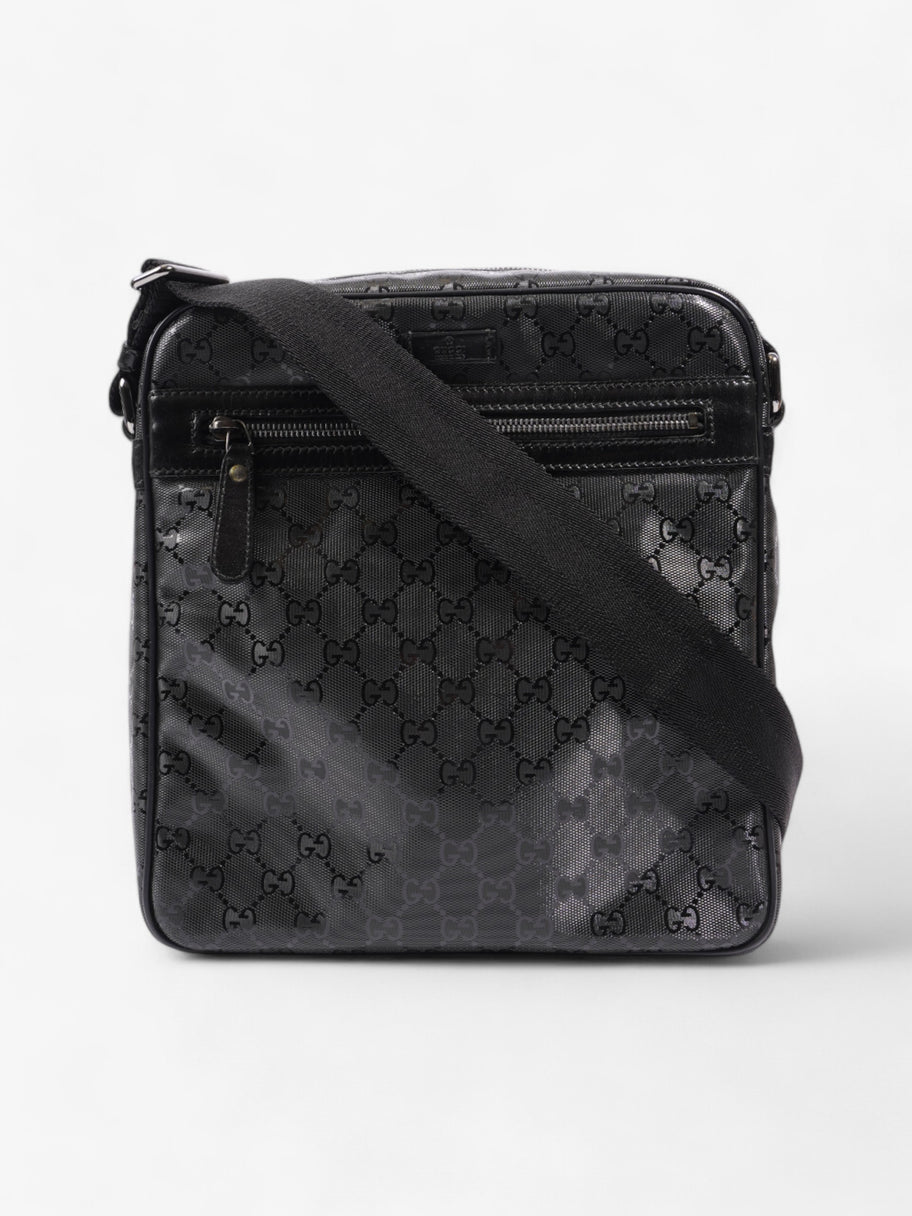 Gucci GG Imprime Messenger Black Coated Canvas Image 1