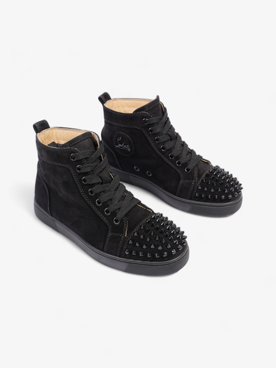 Christian Louboutin Lou Spikes Black Suede EU 35.5 UK 2.5 Image 2