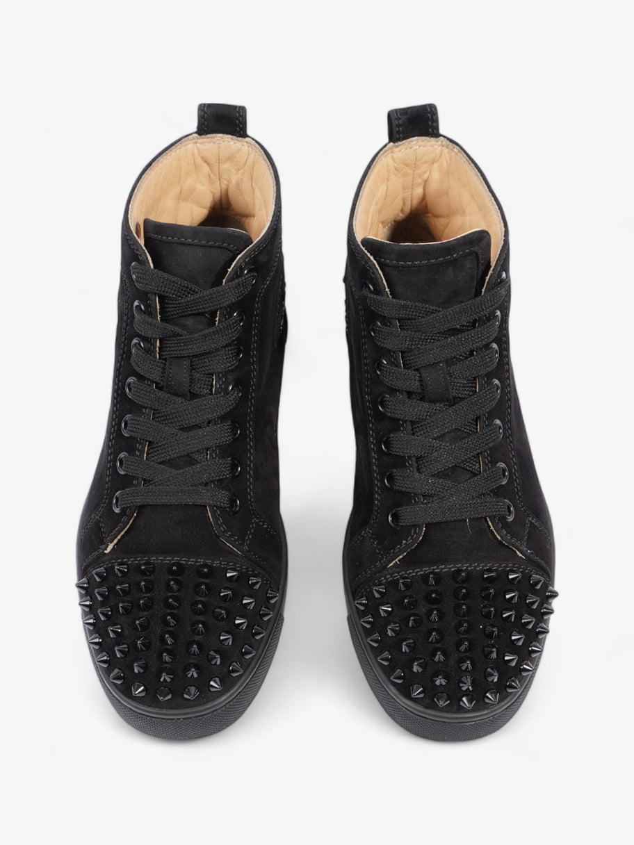 Christian Louboutin Lou Spikes Black Suede EU 35.5 UK 2.5 Image 8