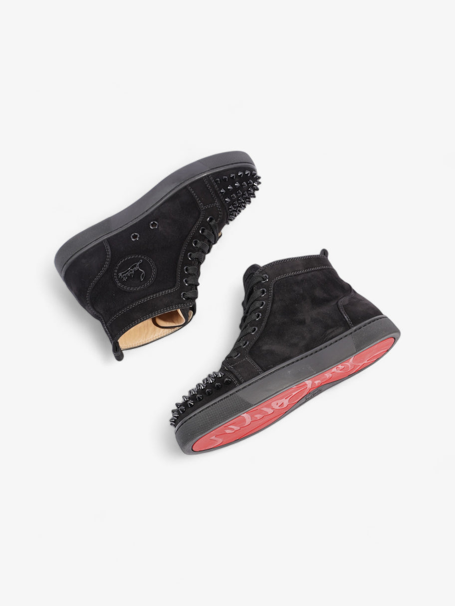 Christian Louboutin Lou Spikes Black Suede EU 35.5 UK 2.5 Image 9