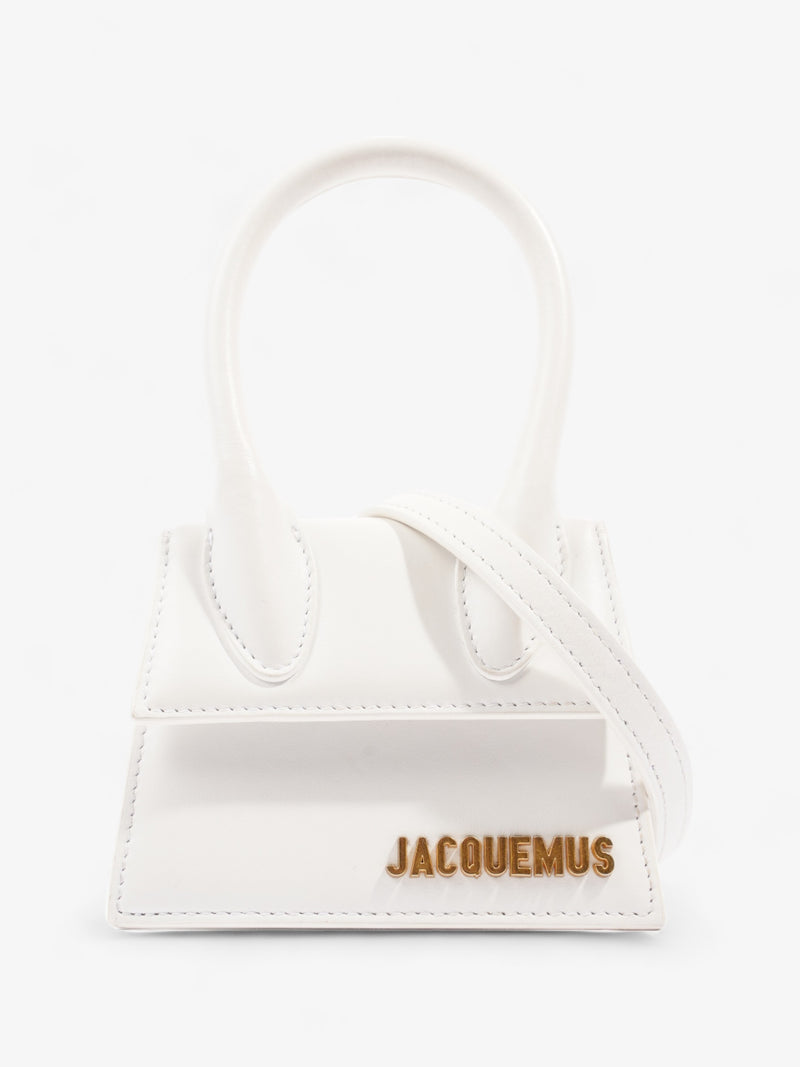  Jacquemus Le Chiquito White Leather