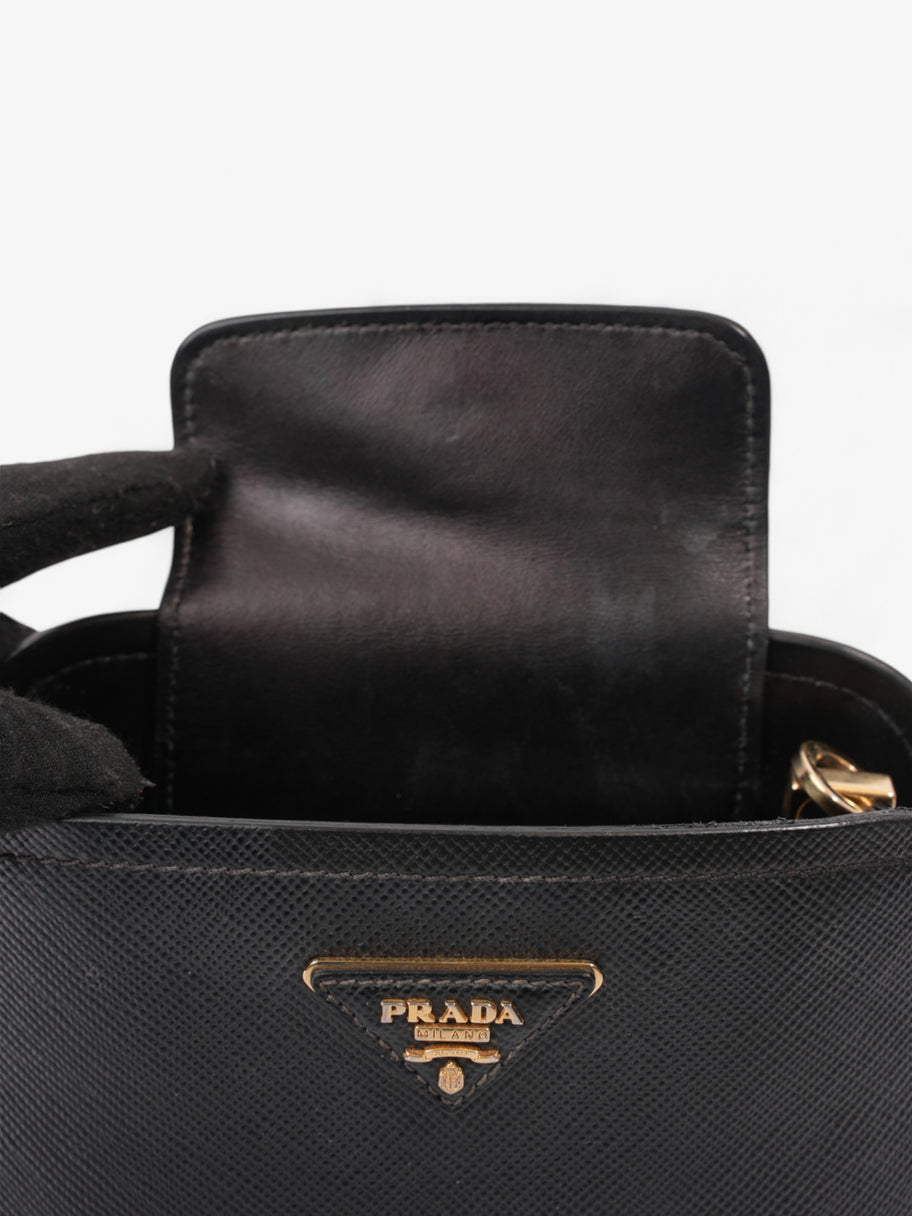 Prada Matinee Black Saffiano Leather Image 8