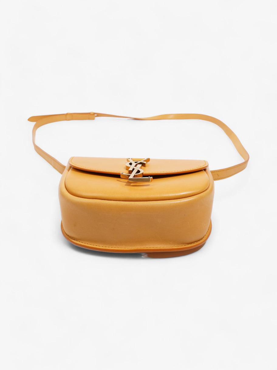 Saint Laurent Kaia Satchel Mustard Yellow Leather Small Image 5