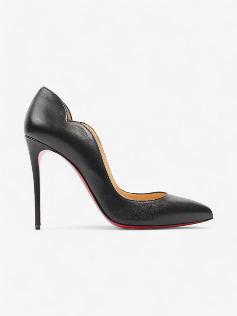  Christian Louboutin Hot Chick 110mm Black Leather EU 39.5 UK 6.5