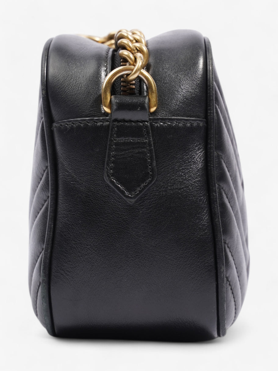 Gucci Marmont Black Matelasse Leather Small Image 3