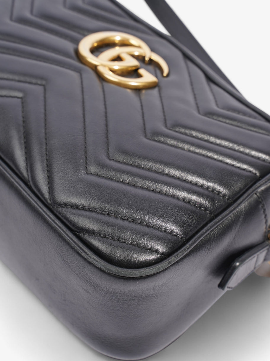 Gucci Marmont Black Matelasse Leather Small Image 8