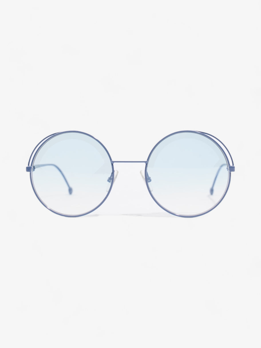 Fendi Round Sunglasses Blue Base Metal 135mm Image 1