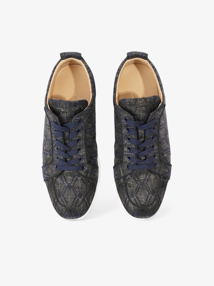 Christian Louboutin Rantulow Orlato Flat Sneakers Navy / Black Fabric EU 41.5 UK 8.5 Image 8