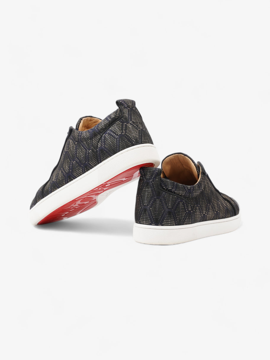 Christian Louboutin Rantulow Orlato Flat Sneakers Navy / Black Fabric EU 41.5 UK 8.5 Image 9