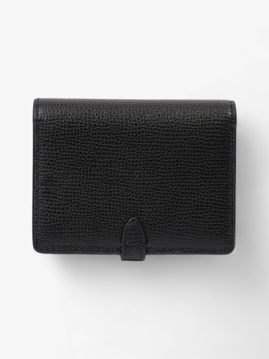 Mulberry Fold Over Wallet Black / Gold Leather Image 2