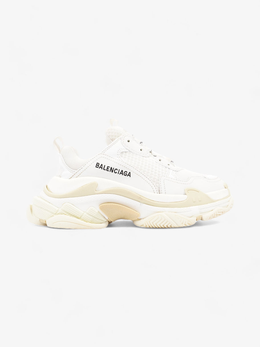 Balenciaga Triple S White Mesh EU 38 UK 5 Image 1