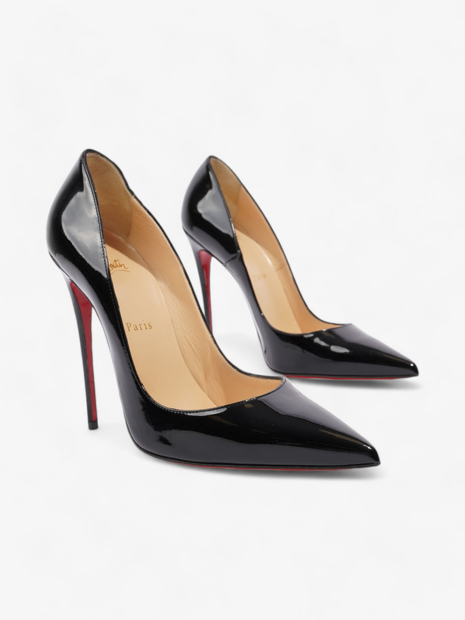 Christian Louboutin So Kate Heels 120 Black Patent Leather EU 40 UK 7 Image 2