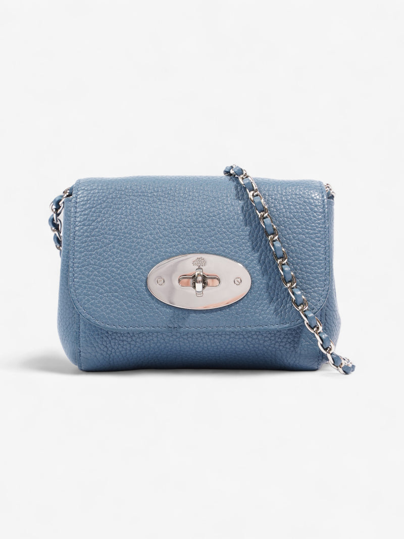  Mulberry Lily Blue Leather Mini